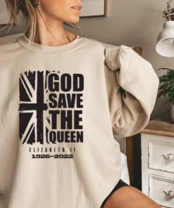 God Save The Queen Elizabeth II 1926-2022 Tee Shirt