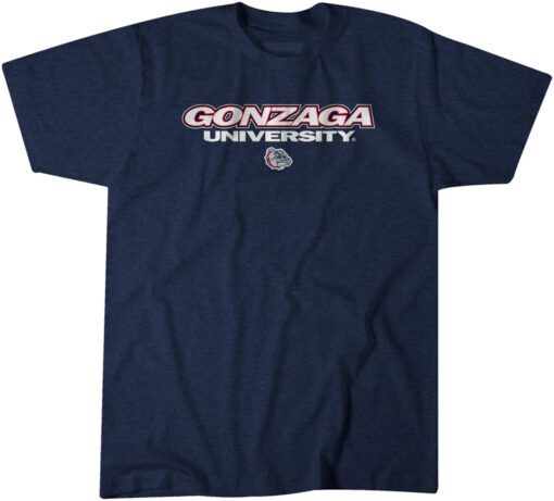 Gonzaga Bulldogs: Wordmark Tee Shirt