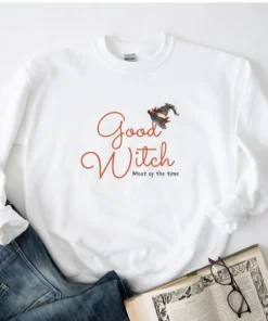 Good Witch most of the time Halloween Tee Shirt