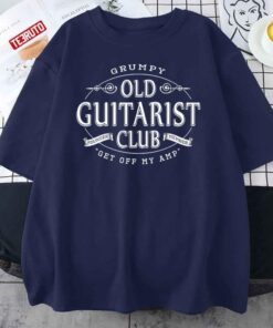 Grumpy Old Guitarist Club Music Tee Shirt
