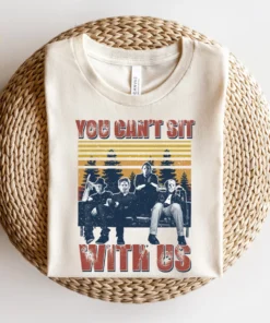 Halloween Horror Movie You Can't Sit With Us Tee Shirt