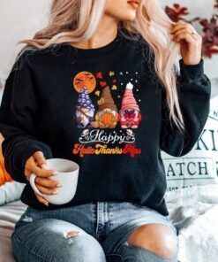 Happy Hallothanksmas Gnomes Tee Shirt