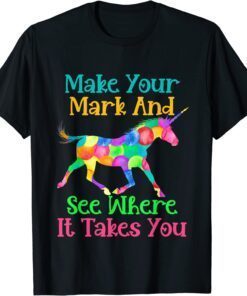 Happy International Dot Day Make Your Mark Colorful Tee Shirt