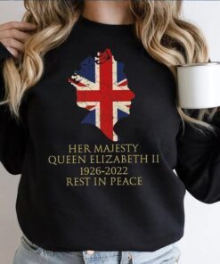 Her Majesty Queen Elizabeth ll 1926-2022 Rest In Peace End Of An Era Tee Shirt