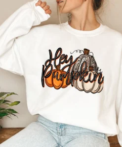 Hey Pumpkin Halloween Tee Shirt
