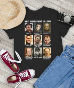 Horror Movie Halloween Tee Shirt