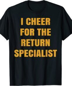 I Cheer For The Offensive Return Specialist Tee Shirt