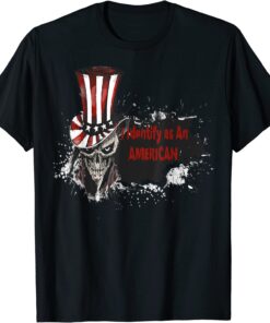 I Identify As An American, No Identity Politics T-Shirt