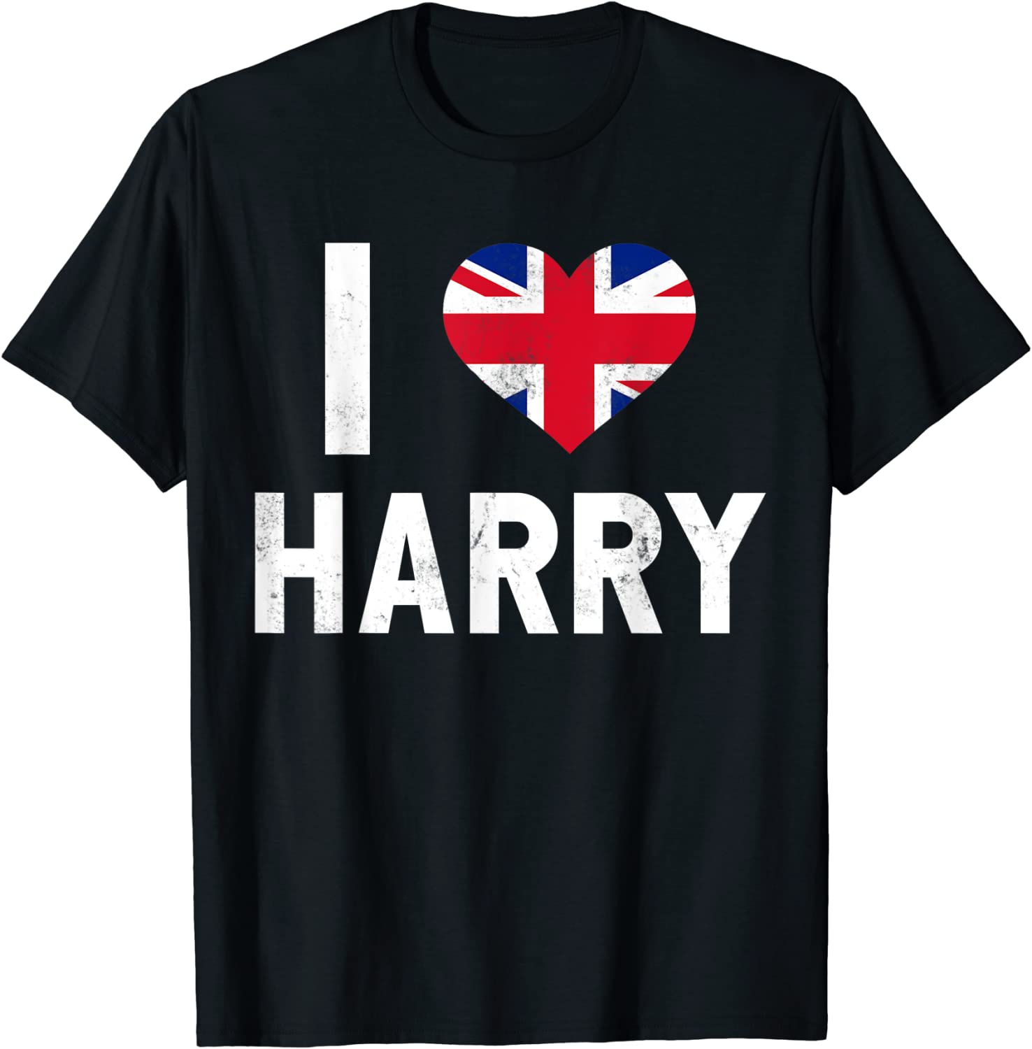 I Love Harry Cool Named Personalized Heart Tee Shirt I Love Harry Cool Named Personalized Heart Tee Shirt