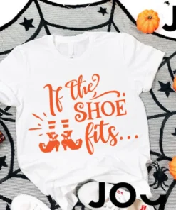 If the Shoe Fits Hocus Pocus Halloween Tee Shirt