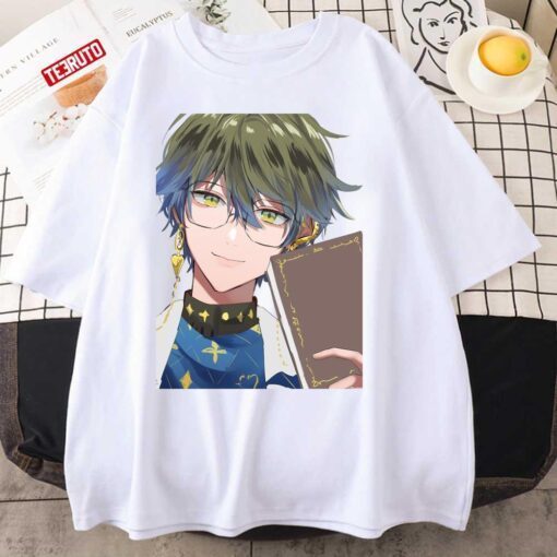 Ike Eveland Luxiem Nijisanji En Chracter Tee Shirt