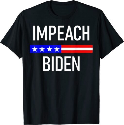 Im-peach-Biden Remove Joe Biden From Office Trump 2024 Tee Shirt