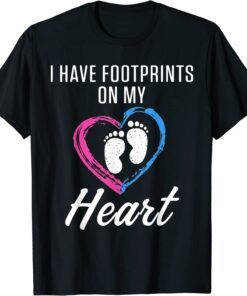 Infant Loss Foot Pregnancy Baby Miscarriage Tee Shirt