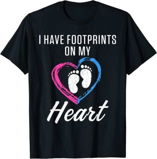 Infant Loss Foot Pregnancy Baby Miscarriage Tee Shirt