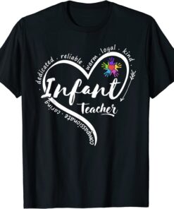 Infant Teacher Back to School Infant Daycare Teacher Tee Shirt