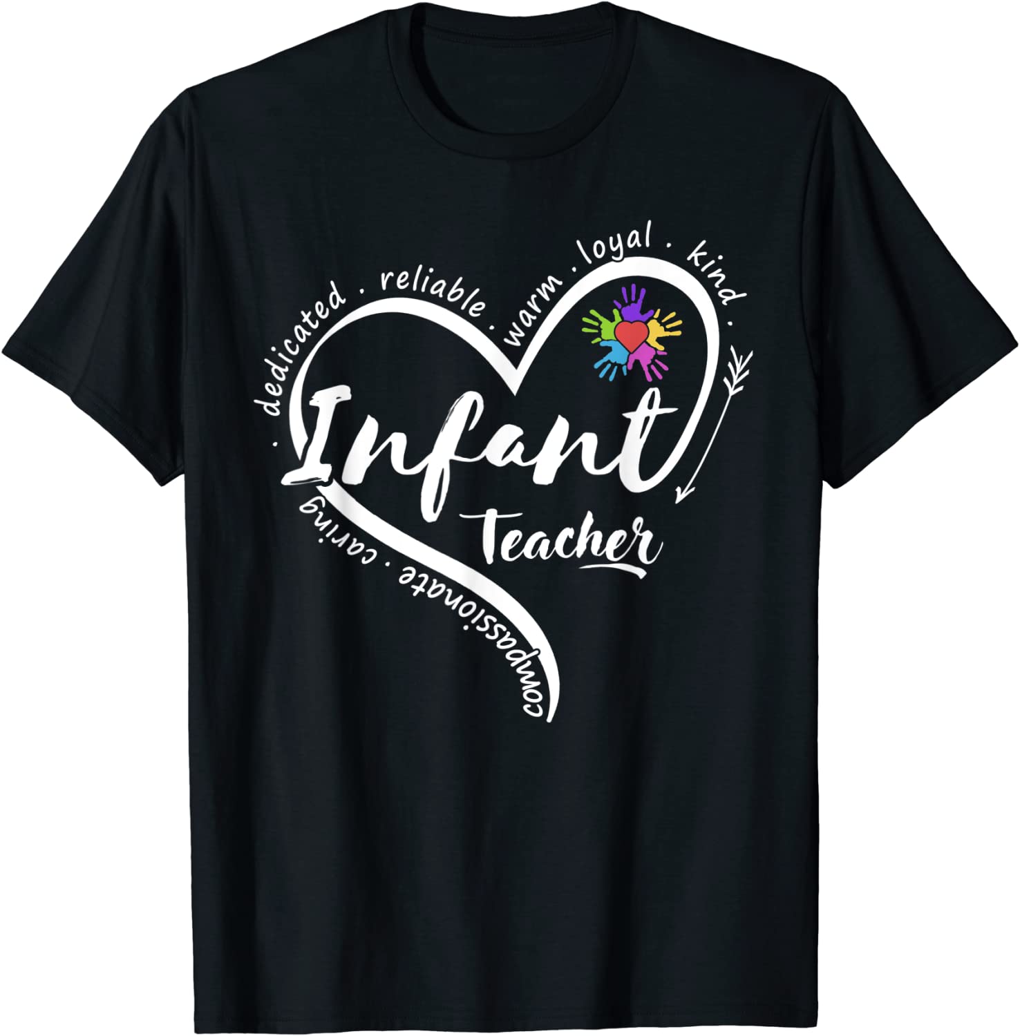Infant Teacher Back to School Infant Daycare Teacher Tee Shirt ...