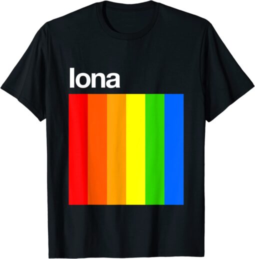 Iona Colors College University Alumni Tee Shirt