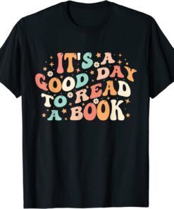 It's Good Day To Read Book Retro Cute Library Reading Lovers Tee Shirt