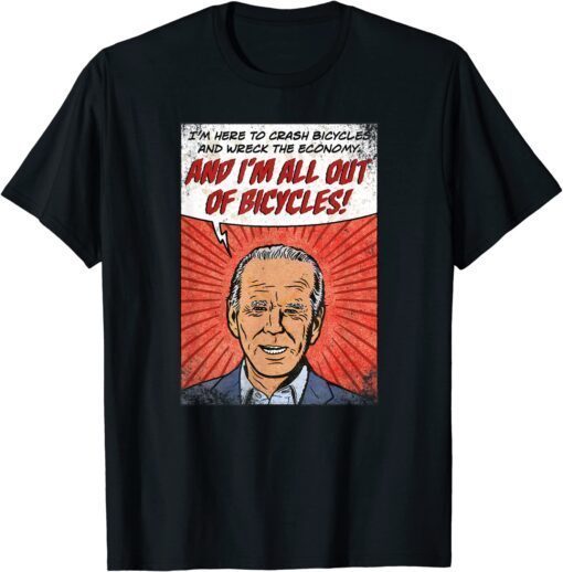 Joe Biden, bikes, and the economy Tee Shirt