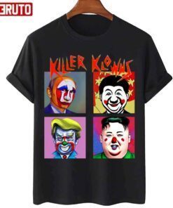 Killer Klowns Clowns Dictator Edition Xi Jinping Trump Putin Tee Shirt
