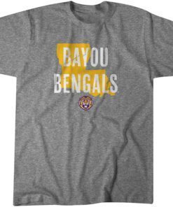 LSU Tigers Hometown Tee: Bayou Bengals Tee Shirt