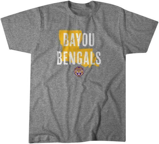 LSU Tigers Hometown Tee: Bayou Bengals Tee Shirt