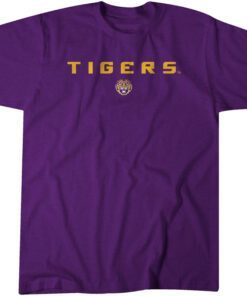 LSU Tigers: Wordmark Tee Shirt