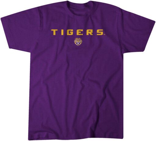 LSU Tigers: Wordmark Tee Shirt