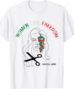 Mahsa Amini Women Rights Life Freedom Tee Shirt