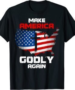 Make America Godly Again President Trump 2024 Election Tee Shirt