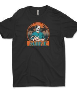 Miami Mike Miami Football Tee Shirt