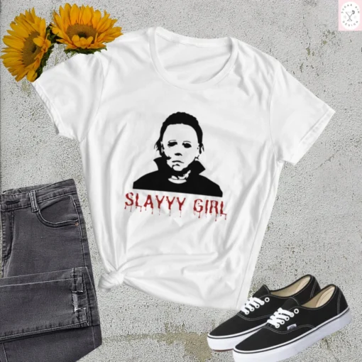 Michael Meyers Slay Girl Halloween 2023 Shirt