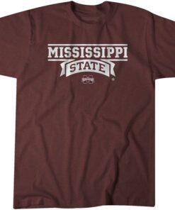 Mississippi State Bulldogs: Wordmark Tee Shirt