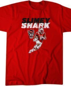 NC State Football: Demie Sumo-Karngbaye Slimey Shark Tee Shirt