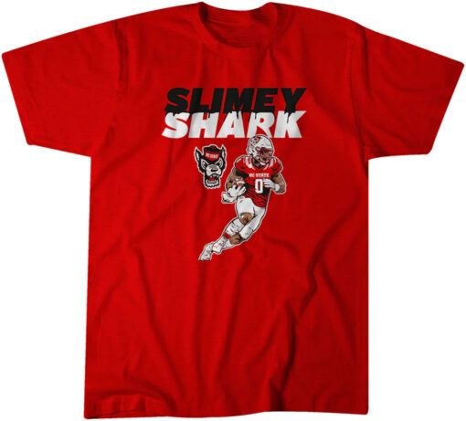 NC State Football: Demie Sumo-Karngbaye Slimey Shark Tee Shirt