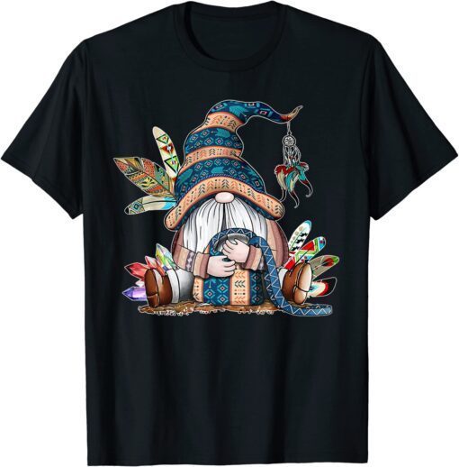Native Gnome Cute Indian Native American Gnome T-Shirt