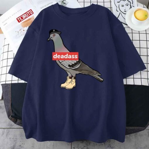 New York City Pigeon In Timberland Boots Tee Shirt