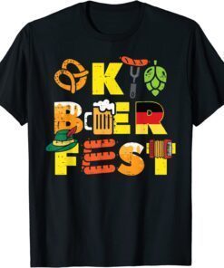 Oktoberfest German Things Cute Bavarian Festival Tee Shirt