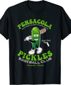 Pensacola Pickles Minor League Retro Baseball Team Tee Shirt