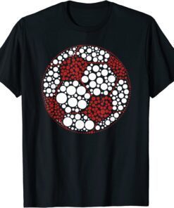 Polka Dot Soccer Lover Player International Dot Day Tee Shirt