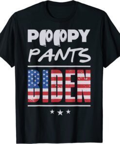 Poopypants Anti Biden Trump 2024 President Election Tee Shirt