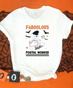 Postal Worker Halloween Tee Shirt