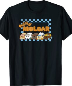 Pui Pui Molcar Guinea Pig Racing Check Team T-Shirt