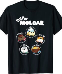 Pui Pui Molcar Guinea Pig Textbook Portraits Tee Shirt