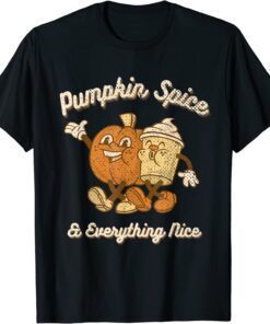 Pumpkin Spice Season Pumpkin Spice Latte Tee Shirt