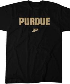 Purdue Boilermakers: Wordmark Tee Shirt