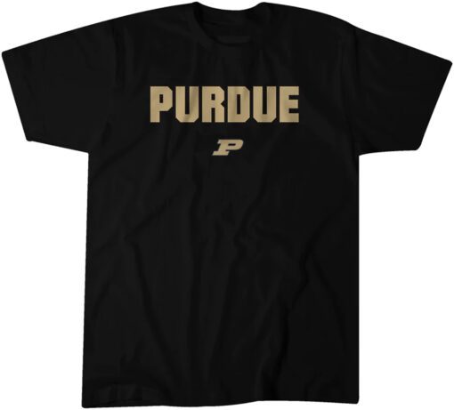 Purdue Boilermakers: Wordmark Tee Shirt