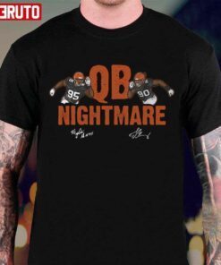 Qb Nightmare Myles Garrett Tee shirt