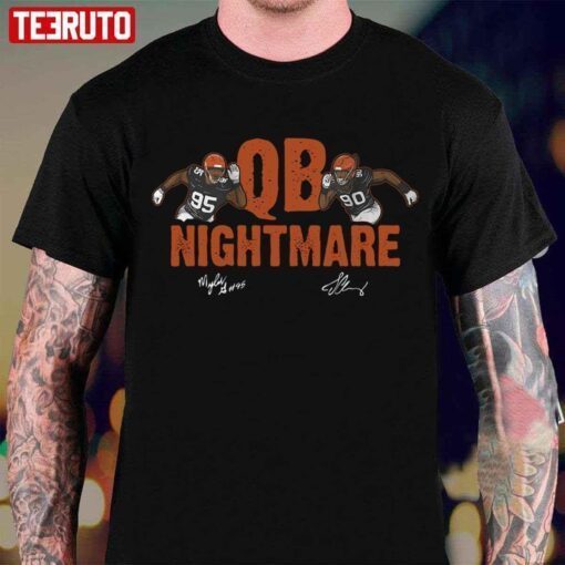 Qb Nightmare Myles Garrett Tee shirt