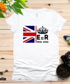 Queen Elizabeth Dead 1926-2022 End Of An Era Tee Shirt